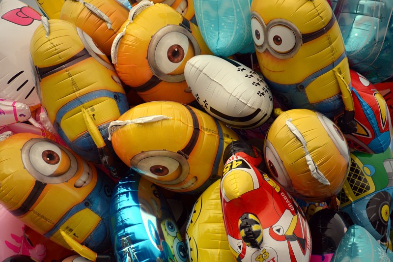 Folieballoner er den perfekte pynt til børnefødselsdagen